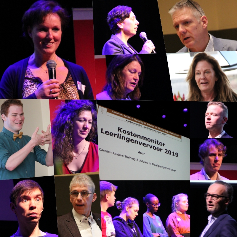 Collage Dag van het Leerlingenvervoer 2020